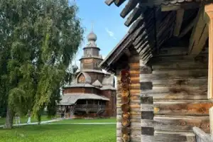 Детская экскурсия в Музей деревянного зодчества - 16