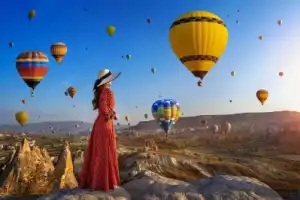 Из Стамбула в Каппадокию на самолёте: двухдневное путешествие