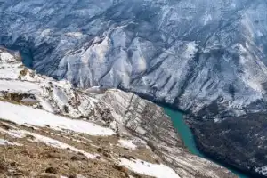 Сулакский каньон, бархан Сарыкум и пещеры Нохъо - 2