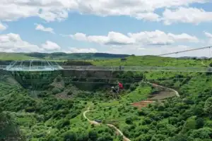 Бриллиантовый мост над каньоном Дашбаши - 5