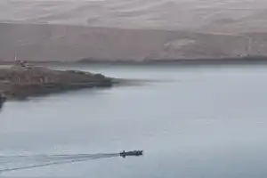 Голубое море Нурекского водохранилища - 13
