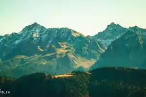 Поход на пик Бзерпи и закат в горах - 3