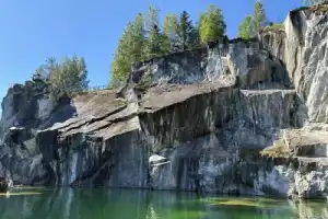 Рускеальский вояж: мраморный каньон и водопады Ахинкоски - 10