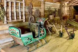 Детская экскурсия в Музей деревянного зодчества - 14