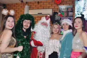 Новогодняя тусовка на 3 горнолыжных курортах Урала с праздничным банкетом и жаркой баней - 2