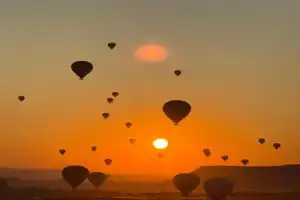 Полёт на воздушном шаре: долины Каппадокии на рассвете - 7
