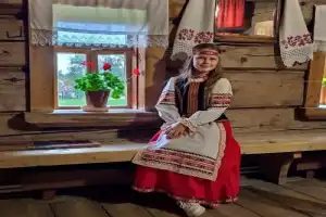 Детская экскурсия в Музей деревянного зодчества - 12