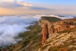 Плато Бермамыт на закате в мини-группе Плато Бермамыт на закате в мини-группе