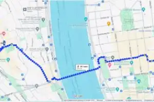 Из Буды в Пешт по Цепному мосту - 10