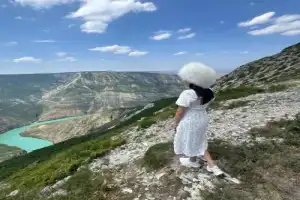 Сулакский каньон, бархан Сарыкум и пещера Нохъо - 8