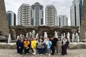 1 день — 3 города: Грозный, Шали и Аргун из Избербаша - 4