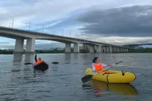 Прогулочный сплав по Ангаре на пакрафте - 4