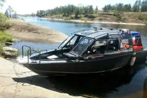 Скалистое ожерелье Приладожья: прогулка на катере из Сортавалы - 22