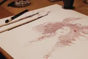 Все будет Саперави! Мастер-класс по рисованию вином в Тбилиси