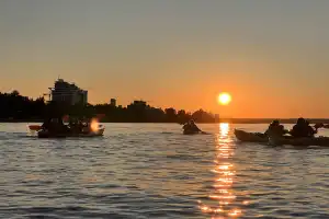 Охота на закат — вечерняя прогулка на морских каяках - 9