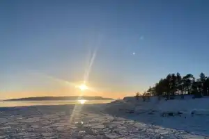 Зимняя Ладога на аэролодке - 6