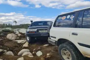 По Карелии на джипах в своей компании: «Марциальные воды», Гирвас и мистическая гора Воттоваара - 8