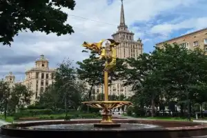 От Киевского вокзала к высотке «Украина»: прогулка по Москве От Киевского вокзала к высотке «Украина»: прогулка по Москве