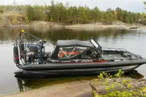 Зимняя Ладога на аэролодке - 8