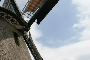 Деревня и парк мельниц Заансе Сханс - 3