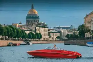 На катере Ferrari — экскурсия по рекам и каналам Петербурга + акватория Невы - 7