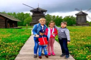 Детская экскурсия в Музей деревянного зодчества - 22