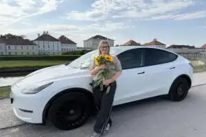 По Мюнхену — пешком и на Tesla