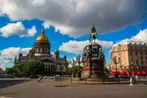 Исаакиевский собор и колоннада: Петербург сверху! - 5