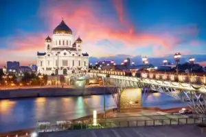 Обзорная вечерняя экскурсия по Москве