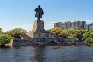 Вокруг острова Сарпинский — на катере - 3