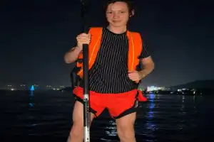 Ночная магия свечения планктона — на сапбордах в Нячанге - 9