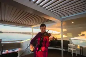 Электрокатамаран, музыка и Пермь после заката - 4