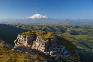 На плато Бермамыт на джипе На плато Бермамыт на джипе