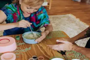 Групповой мастер-класс по созданию свечи «Заветное желание» - 3