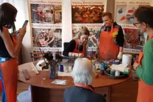 «Танец красок на воде»: мастер-класс по турецкому искусству эбру - 3
