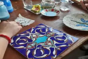 Мастер-класс «Традиционная османская роспись по керамике» в Стамбуле - 2