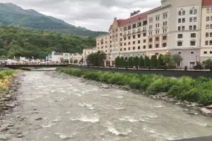 Три горных курорта + водопады — из Сочи - 7