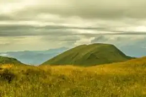 Поход на пик Бзерпи и закат в горах - 9