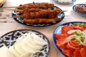 Колорит восточного базара и правильный плов в чайхане - 18