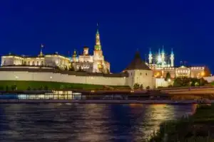 Сияние вечерней Казани