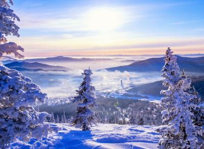 Завораживающие панорамы зимней Шории