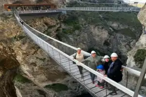 Только орлы и мы: Сулакский каньон, пещеры «Нохъо» и бархан Сарыкум - 11