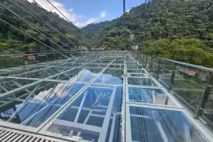 Из Гуанчжоу — на стеклянный мост Gun Long Skywalk - 5