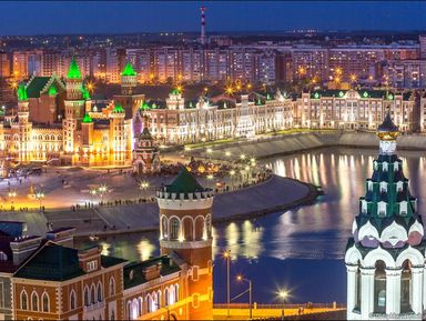 Йошкар-Ола – мозаика визитных карточек Европы