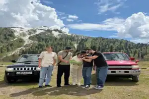 Самостоятельное джип-приключение в горах Абхазии (21+)