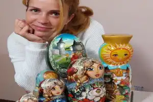 Мастер-класс по росписи матрёшки в Пскове - 3