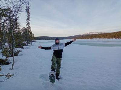 На снегоступах — к Семужному озеру! - 2