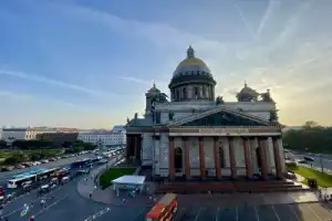 Исаакиевский собор и колоннада: Петербург сверху! - 8