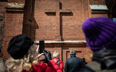 Жизнь и смерть в Смоленске: прогулка по кладбищу возле костёла - 11