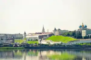 Утренняя прогулка на теплоходе по реке Казанке